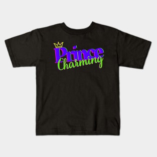 Neon Royal Family Group Series - Prince Charming Kids T-Shirt